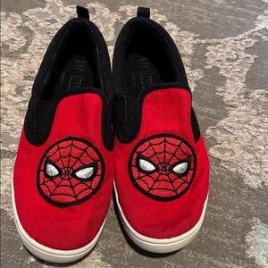 Marvel Red Spider-Man Slip-On Shoes Made Exclusively For GAP Kids